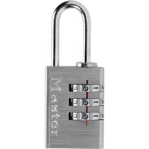 Master Lock combinatiehangslot Aluminium, 20 mm