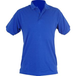 Poloshirt XL korenblauw