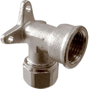 Knel muurplaat Alupex 1/2"x20mm