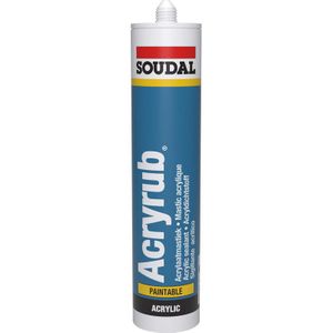 Soudal acryrub Teak 310ml