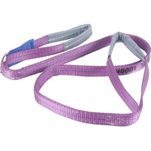 Hijsband violet 1 ton 2m