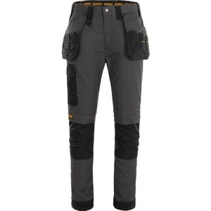 DeWALT Aspen werkbroek met holsterzakken en kniezakken 50 zwart