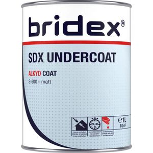 Bridex SDX Undercoat grondverf alkyd 1L wit