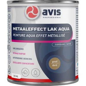 Avis Aqua metallic lak 125ml goud