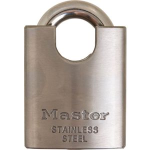 Master Lock Hangslot met versterkte beugel RVS, 50 mm