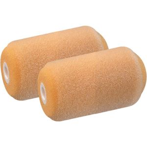 Flock lakroller 7cm (2 Stuks)