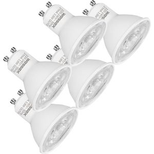 Wessex Dimbaar LED lamp spot GU10 3,6W 345lm 2700K (5 Stuks)