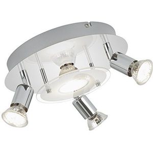 Briloner Leuchten Plafondlamp, LED-lamp, Lampen Woonkamer, Spotjes, Plafondlamp, LED-spots, Woonkamerlamp, Plafondspot, Plafondverlichting