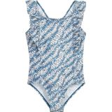 Badpak - Bloemenpatroon - Gerecycled Polyester - UV-Bescherming 50+