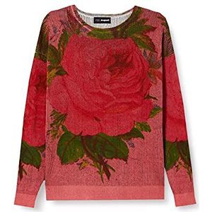 Desigual JERS_Mariotti Sweater voor meisjes, rood, 7-8 Jaren