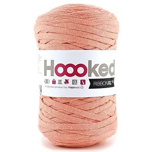 Hoooked, haak-brei-textielgaren, RibbonXL, Ice Apricot, 120 m