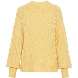 YAS Yaspixie Ls Knit Pullover voor dames, Meerkleurig (Golden Haze Golden Haze), XS
