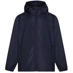 Mukua Stockton Windjack voor kinderen, wit, maat 12/14, marineblauw, 5-6 jaar