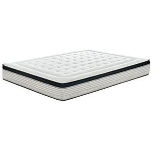 Kuo Dream Orsay Spring matras van traagschuim, wit, 80 x 190 cm