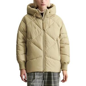 Marc O’Polo Denim - Gewatteerd Jack - Effen - Comfort Fit - Met Capuchon