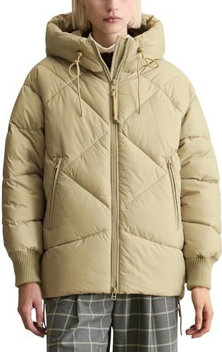 Marc O’Polo Denim - Gewatteerd Jack - Comfort Fit - Met Capuchon