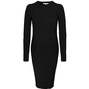 Noppies Vena Knit Dress Ls Jurk voor dames, Black - P090, L