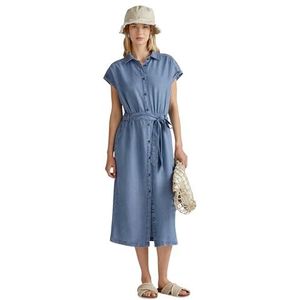 United Colors of Benetton Jurk, Blauw, L