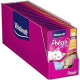 Vitakraft Poésie Deli- Sauce Pouch Zak voor katten, natvoer voor nat voer in de vorm van een zak, 23 x 85 g