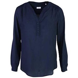 Seidensticker Modieuze tuniekblouse met V-hals, regular fit, lange mouwen