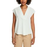 ESPRIT Blouse  lichtgroen / offwhite