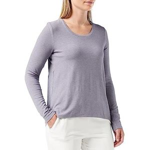 Triumph Dames Climate Control TOP ronde hals pyjama-bovendeel, donkergrijs melange, 38