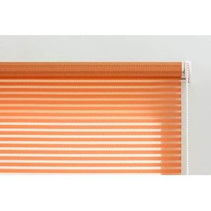 Estoralis ROBERT rolgordijn transparant, polyester, oranje, 150 x 190 cm