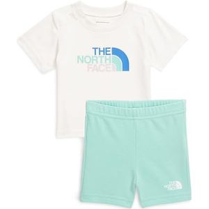 The North Face Cotton Summer Set voor baby's White Dune/Bright Foam 6 maanden