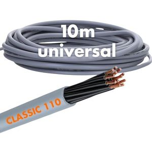 10 meter Lapp 1119853 Ölflex Classic 110 PVC besturingskabel 3x1 mm² zonder groen-gele beschermgeleider I stuurkabel 3-aderig