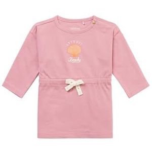 Noppies Baby Girls Dress Nuevo Speeljurk met lange mouwen, borstprint, meisjes, Polignac - N023, 74 cm