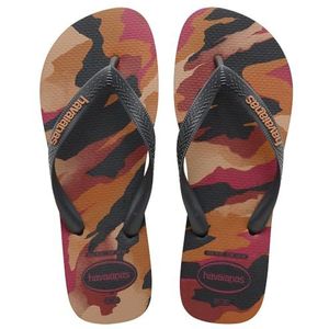 Havaianas Top Camu (Mini Me) Teenslippers voor jongens, Nieuw Grafiet Nieuw Grafiet, 8 UK Child