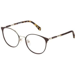 Zadig & Voltaire Vrouwen Optical Prescription Eyewear Frames, Shiny Light Gold W/Gekleurde Onderdelen, 50, Glanzend licht goud W/gekleurde onderdelen, 50