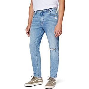 Mavi Heren Milan Jeans, mid Ripped Blue, 29/29