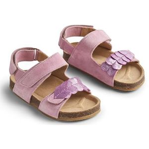 Wheat - Teenvrije kurk-sandaal Clara - Unisex - echt leer, 1161 Spring Lilac, 32 EU