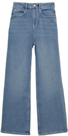 Jeans - Hoog Tailleband - Denim - Katoenen Stretch - 5-Pocket Vorm
