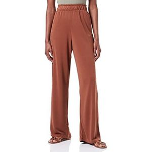 TOM TAILOR Denim Dames palazzo stoffen broek 1031406, 29566 - Nut Brown, M