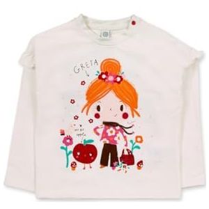 Tuc Tuc T-shirt voor meisjes, Grijs, 5 Jaren