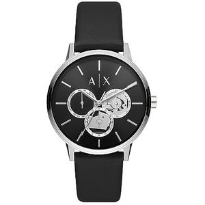 Armani Exchange horloge voor heren, Multifunctioneel uurwerk, ten minste 50% gerecycled roestvrij staal horloge, 42mm kastmaat