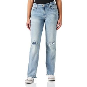 7 For All Mankind Ellie Straight Luxe Vintage Jeans voor dames, Lichtblauw, 44