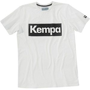 Kempa - Korte Mouwen T-Shirt - Zwart - Katoen