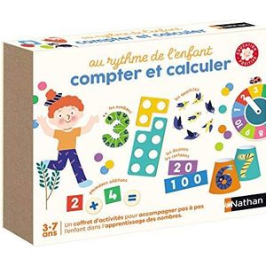 Nathan Nathan - Educatief spel – om te leren tellen en te berekenen – initiatie in wiskunde – voor kinderen – van 3 tot 7 jaar