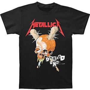 Metallica Heren shirtmetallica metallica camiseta Tour Tour Tour شر ا دا Camiseta Tourmetallica Damage Inc Tour T-Shirt, Zwart, S