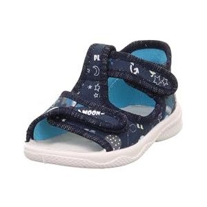 Superfit jongens polly pantoffels, donkerblauw 8050, 18 EU Breed