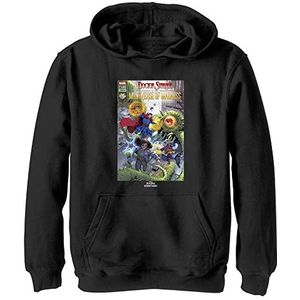 Marvel Jongens Doctor Strange-Modern Comic Cover Hoodie, zwart, L