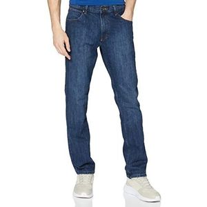 Wrangler heren Authentic Regular Jeans,blauw (Blua Dark Stone),34W / 32L