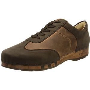 Woody Heren Sam houten schoen, Cioccolato-Tabacco, 40 EU