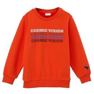 S.Oliver Sweater met Tekst Oranje