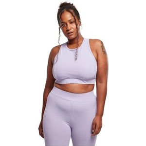 Urban Classics Dames Dames Dames High Neck Tech Bra Sportbeha, lavendel, XS