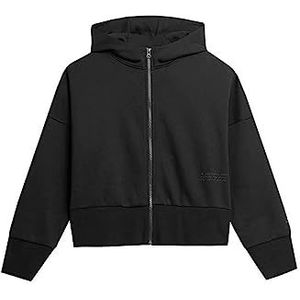 4F H4Z22-BLD027 Sweatshirt, Deep Black, XL voor dames, Diepzwart, XL