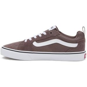 Vans Filmore Fimore Sneakers voor heren, Suède Canvas Deep Taupe Wit, 41 EU